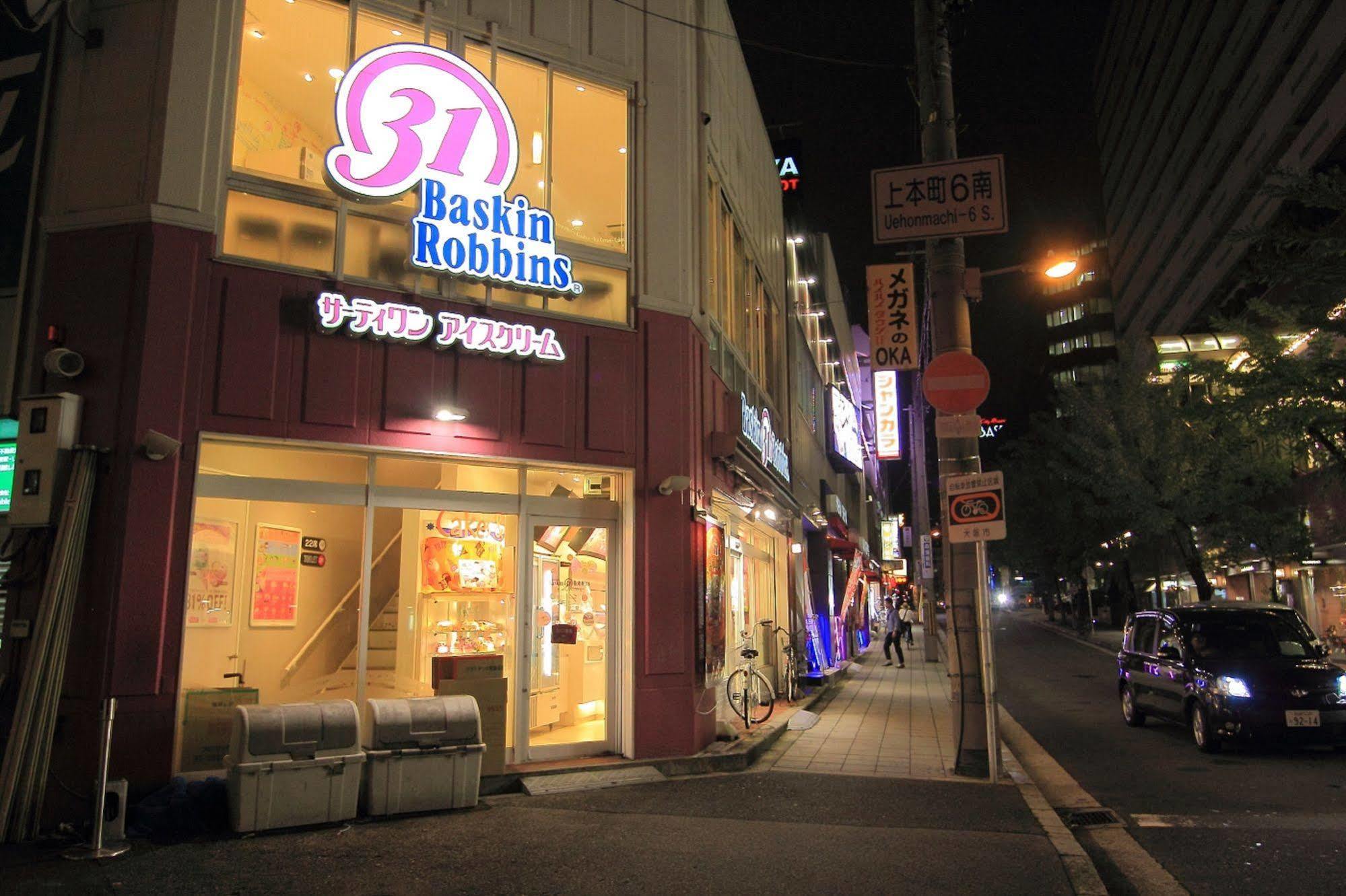 Yadokari Namba Hostel Ósaka Exteriér fotografie